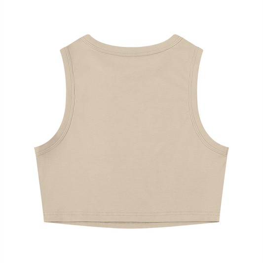 Beige tank top from Urbanistar on a white background