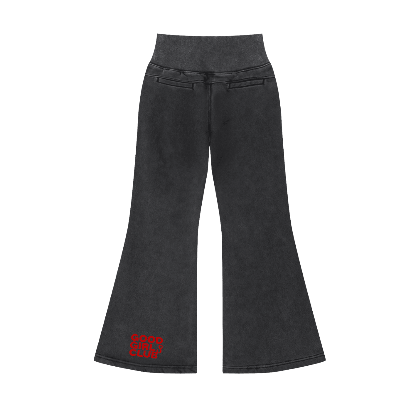 Vintage Washed Flared Fleece Pants - Urbanistar