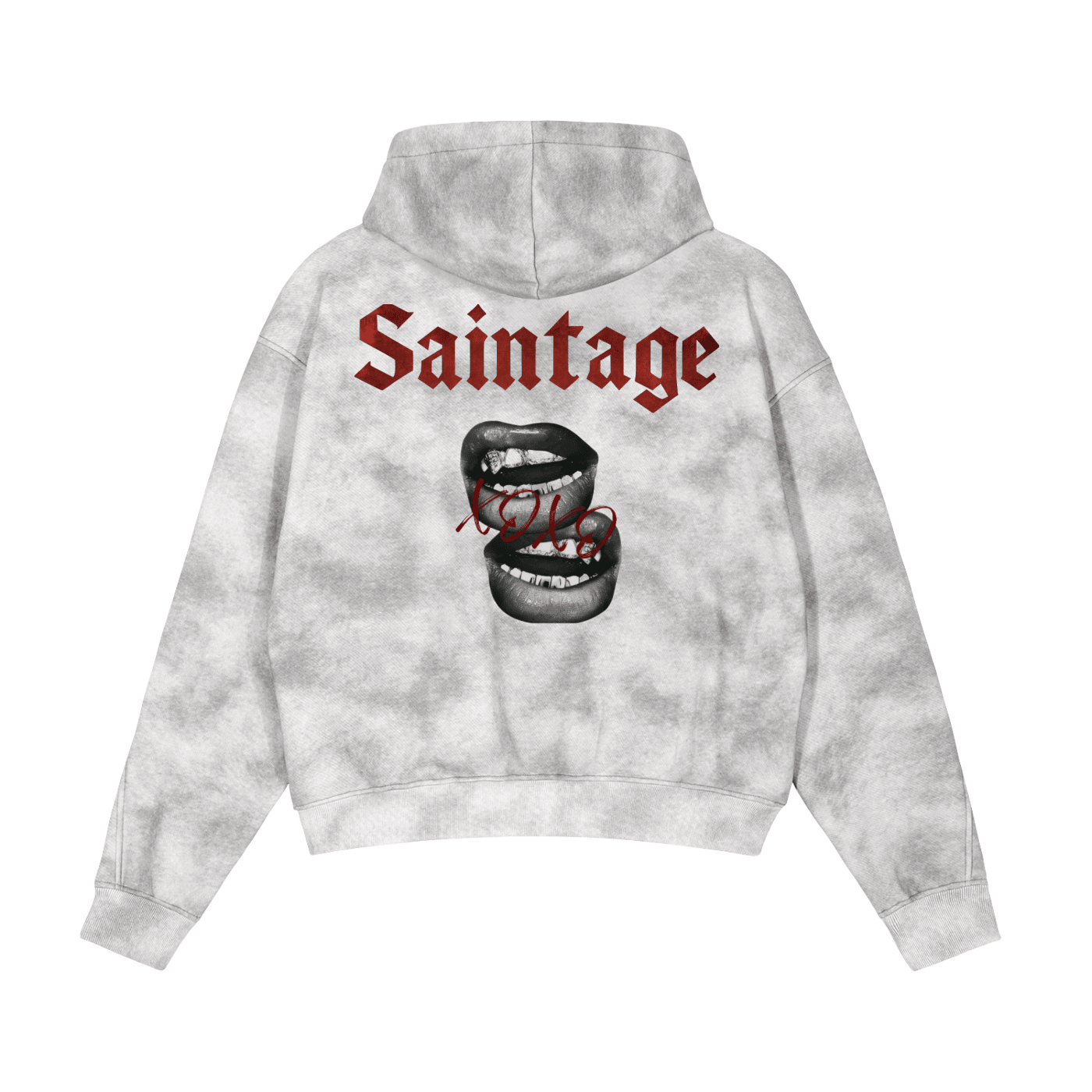 Dirty Washed Zip-Up Fleece Hoodie - Urbanistar
