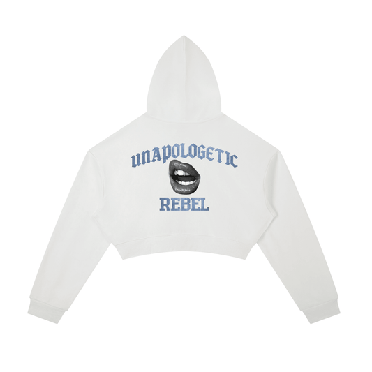 Essential Cropped Zip-Up Hoodie - Urbanistar
