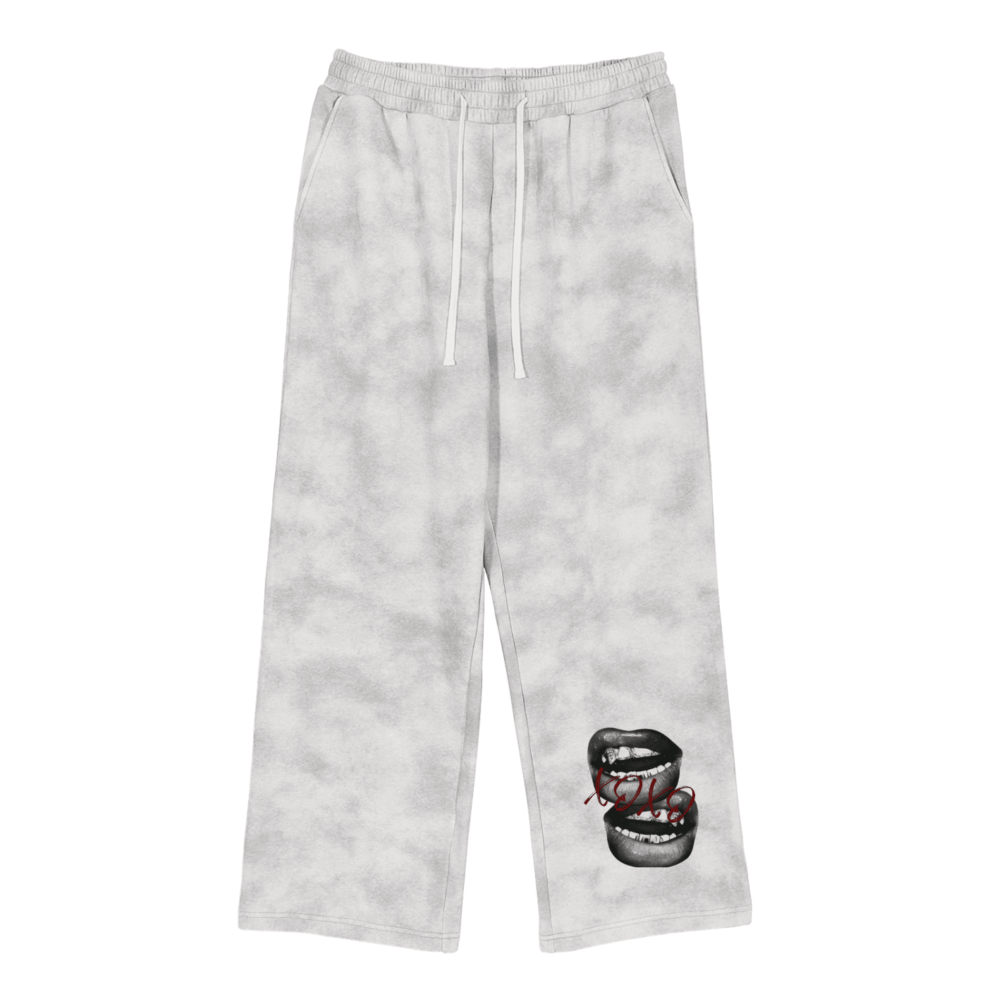 Dirty Washed Fleece Sweatpants - Urbanistar