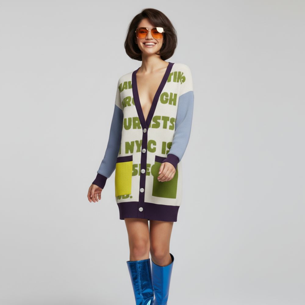 Union Square Long Cardigan Dress