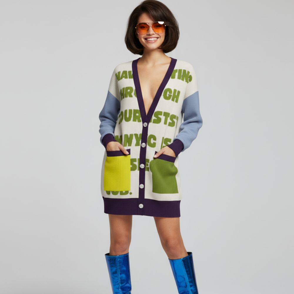 Union Square Long Cardigan Dress