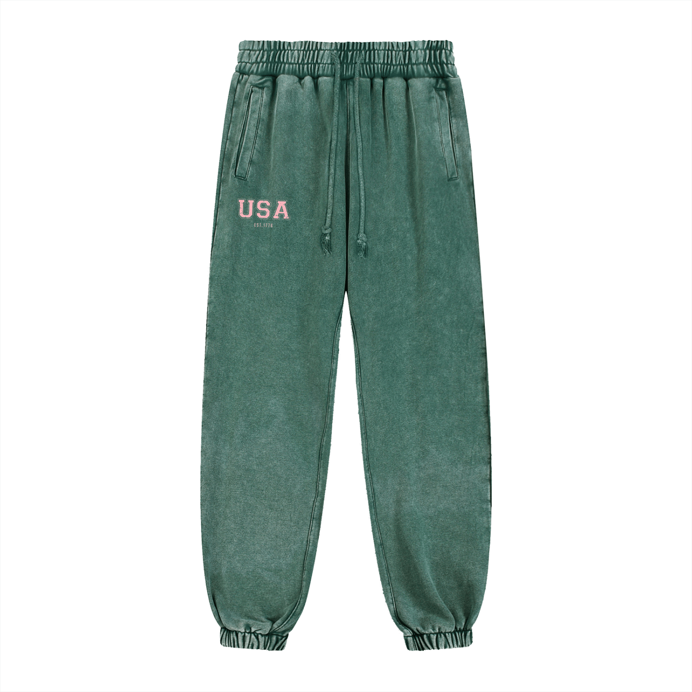 Snow Wash Heavyweight Jogged Sweatpants - Urbanistar