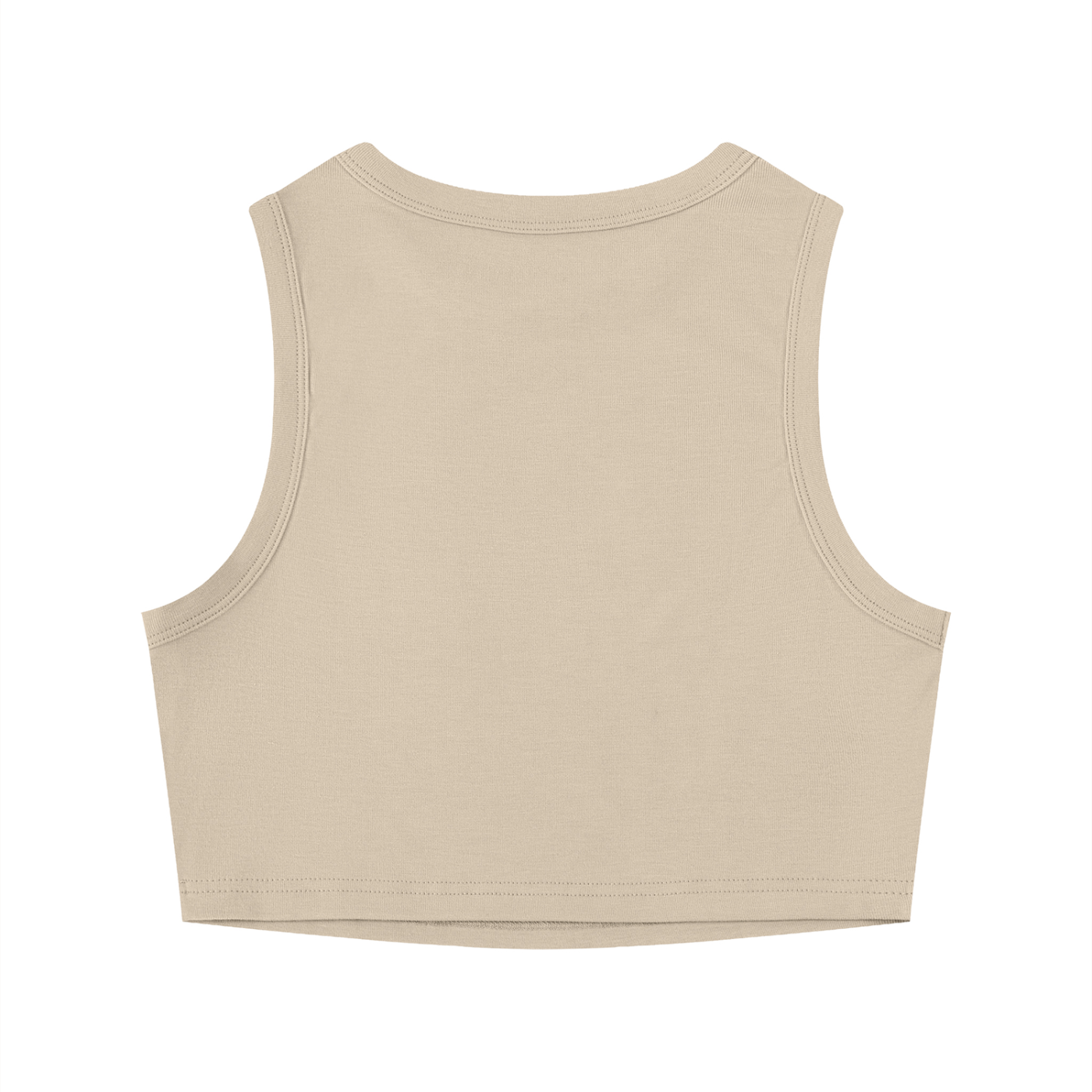 Beige tank top from Urbanistar on a white background