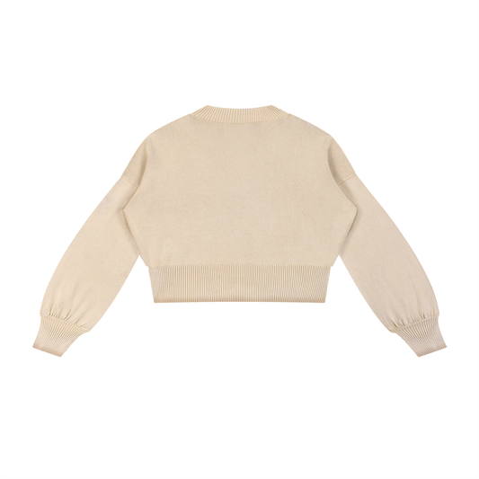 Urbanistar beige sweater on a white background
