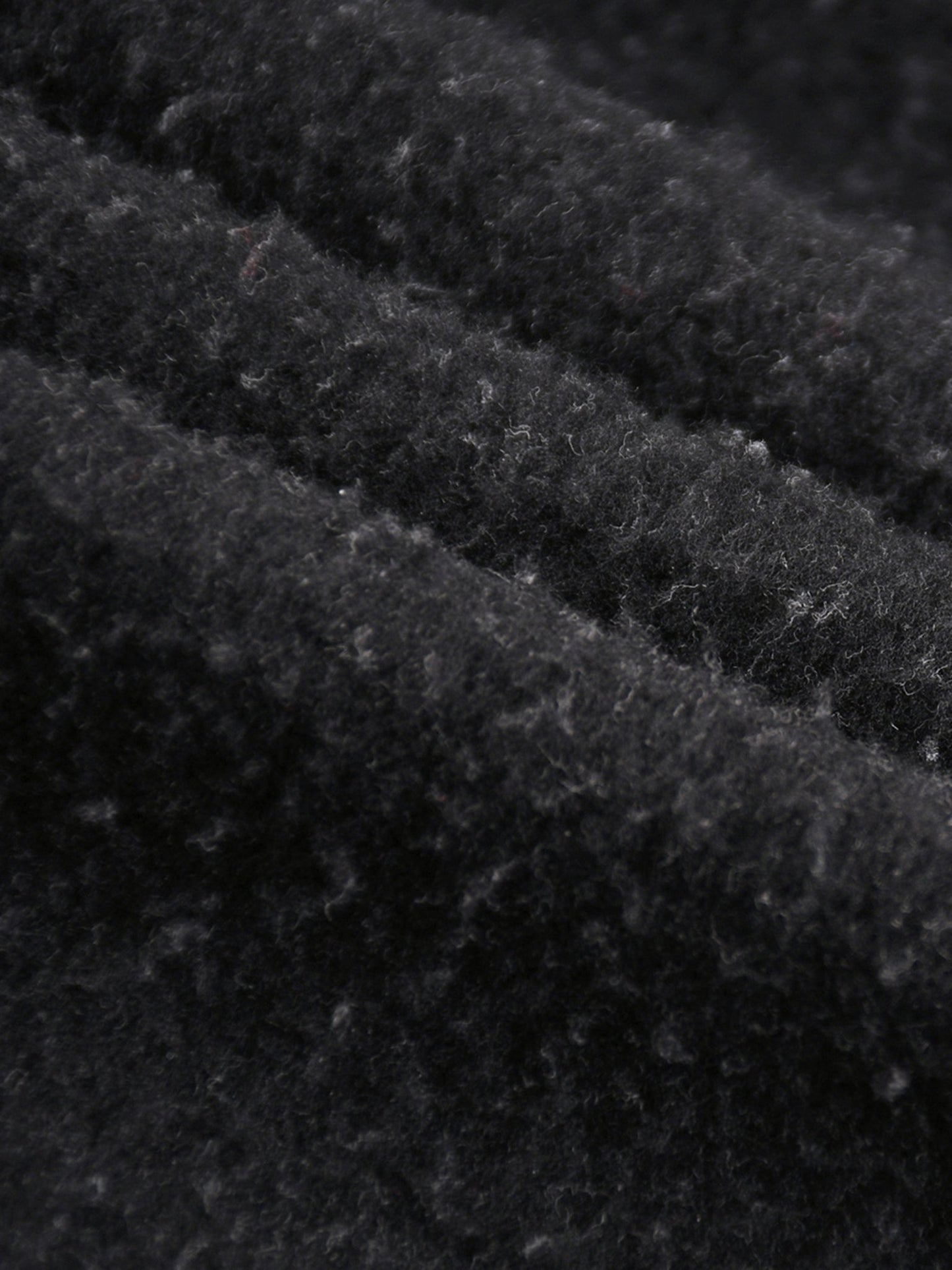 Close-up of black textured fabric